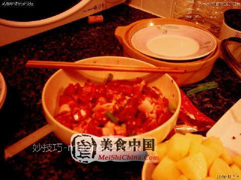 美食中国图片 - 川味粉蒸肉（全程图解)