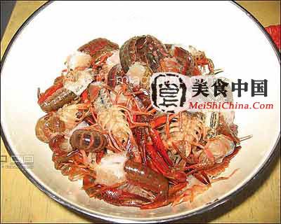 美食中国图片 - 自制长沙口味虾-全程图解