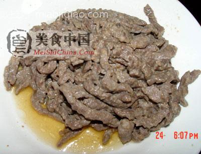 泡椒牛肉丝 