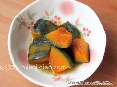 经典家常菜 “和风南瓜煮”简单做