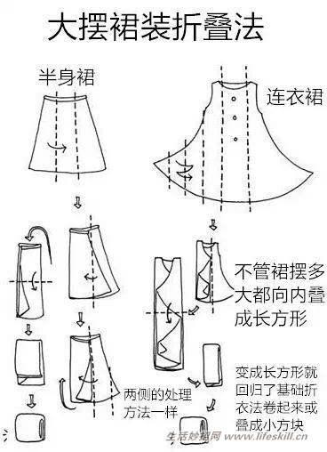 学会叠衣服 拥有个清新飒爽的衣柜