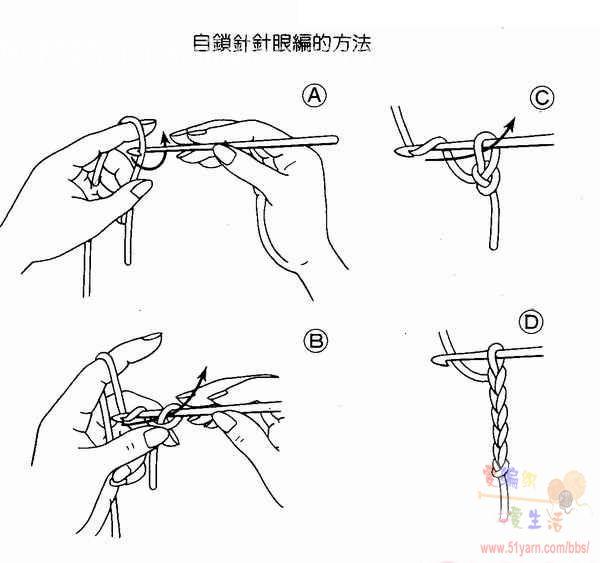 钩针初级教程(一)