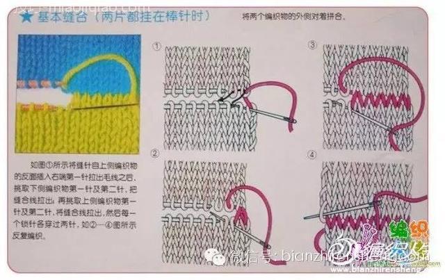 关于毛线织物缝合的各种方法