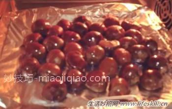 绵软香甜的糖烤板栗自己做