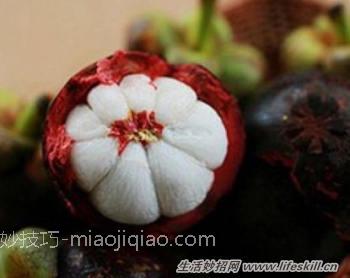 挑选山竹的三个小妙招