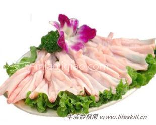鸭掌去骨的方法 