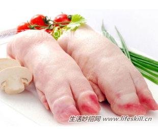 猪蹄腥味的去除方法 