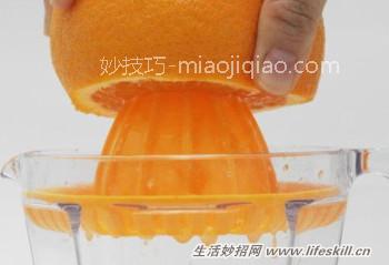 脐橙的美容小妙用