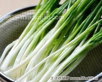 未用完的葱该怎么保存?