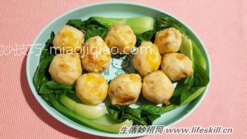 香煎花枝丸不喷油小诀窍