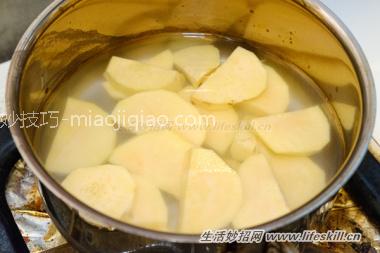 美味小点心:柠檬冰角煮地瓜