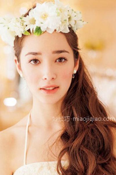 最流行的新娘发型 九款造型图让你美到极致